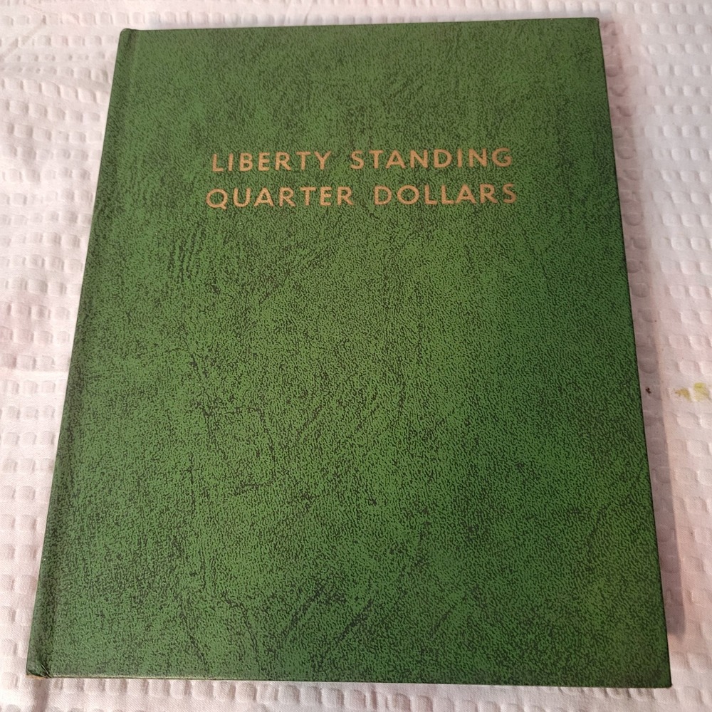 Vintage Whitman Liberty Standing Quarter Dollars Coin‎ Folder No 9244 1916-1930